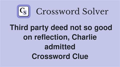 third party account crossword clue